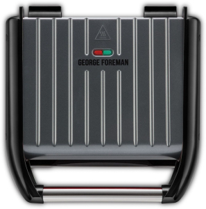 George Foreman 25041-56/GF Steel Family Grill Gunmetal  