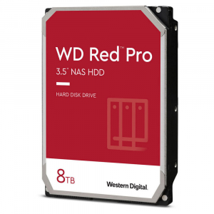 3.5" HDD  8.0TB-SATA-256MB Western Digital  "Red Pro (WD8003FFBX)", NAS, CMR