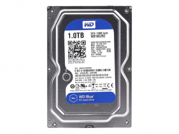 3.5" HDD  1.0TB-SATA- 64MB   Western Digital "Blue (WD10EZRZ)"