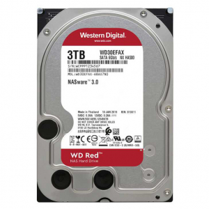 3.5" HDD  3.0TB-SATA-256MB Western Digital "Red (WD30EFAX)", NAS, SMR