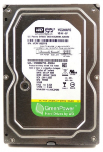 3.5" HDD    320GB-SATA- 8MB Western Digital "AV-GP (WD3200AVVS)" Ref