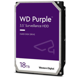 3.5" HDD 18.0TB-SATA-512MB Western Digital  "Purple Pro (WD181PURP)"