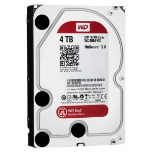 3.5" HDD  4.0TB-SATA-256MB   Western Digital "Red (WD40EFAX)", NAS, SMR