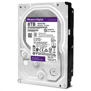 3.5" HDD  8.0TB-SATA-256MB Western Digital  "Purple Surveillance (WD81PURZ)"