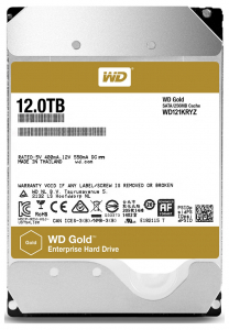 3.5" HDD 12.0TB-SATA-256MB Western Digital "Gold (WD121KRYZ)", Enterprise, CMR