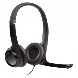 Headset Logitech H390, Mic, Black, USB