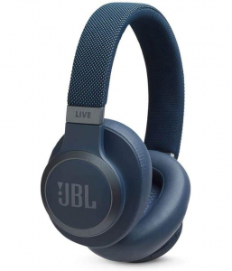 Headphones  Bluetooth  JBL   LIVE650BTNC Blue, On-ear, active noise-cancelling