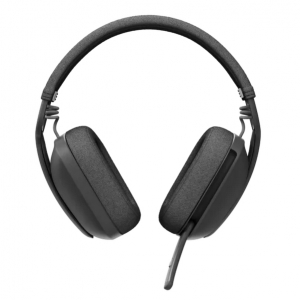 Wireless Headset Logitech Zone Vibe 100, 40mm driver, 20-20kHz, 118db, Dual mic, Bluetooth, Graphite