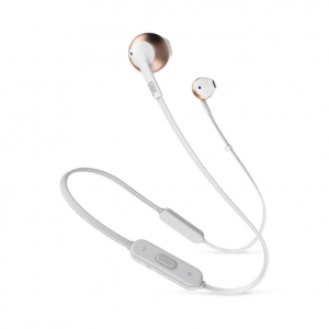 Earphones  Bluetooth  JBL  Tune 205BT, Rose Gold