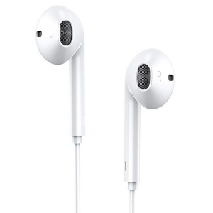 Joyroom earphones EP3, lightning, Ben series White