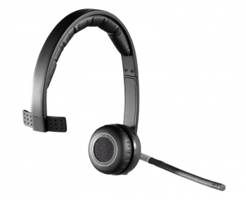 Wireless Headset Logitech H820E Mono, 32mm driver, 150-7kHz, 103db, 430mAh, DECT, USB