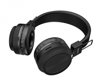 Bluetoth Headphones Hoco W25 Black, with Microphone