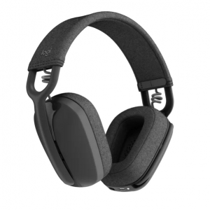 Wireless Headset Logitech Zone Vibe 100, 40mm driver, 20-20kHz, 118db, Dual mic, Bluetooth, Graphite