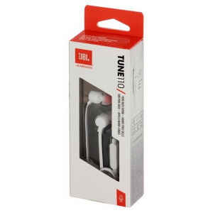 Earphones  JBL T110 White