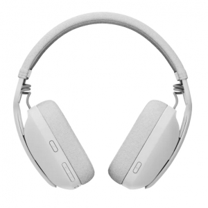 Wireless Headset Logitech Zone Vibe 100, 40mm driver, 20-20kHz, 118db, Dual mic, Bluetooth, White