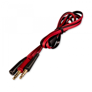 Headset SVEN AP-940MV with Microphone, Black-Red, 3,5mm jack (4 pin), adapter 2 x 3,5mm jack (3 pin)