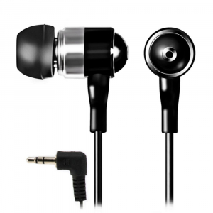 Earphones SVEN E-10 BK / SEB 10 BK - Silver-Black