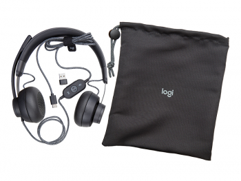 Headset Logitech Zone UC, Mic, USB-C/USB