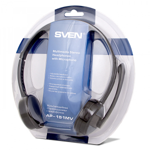 Headset SVEN AP-151MV Microphone on the cable, 4pin 3.5mm mini-jack