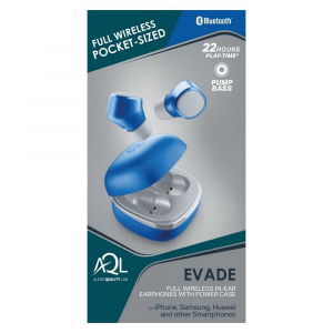 Bluetooth earphone Cellular EVADE, Blue