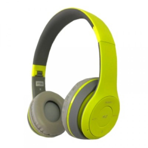 Bluetooth HeadSet Freestyle"SoloFH0915" Green/Grey, 3.5mm jack, Mic,MicroSD slot, FM,USBcharg,400mAh