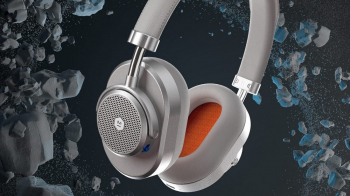 Master&Dynamic MW65 Active Noise-Cancelling Silver Metal/Grey Leather, Bluetooth headphones