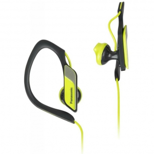  Clip Type Earphones Panasonic RP-HS34E-Y Yellow, w/o Mic, 1 x mini-jack 3.5mm