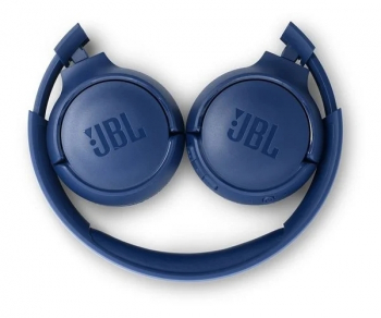 Headphones  Bluetooth  JBL T500BT, Blue, On-ear