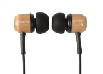 Earphones SVEN SEB 12 WD - Wooden-Black