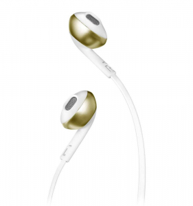 Earphones  Bluetooth  JBL  Tune 205BT, Champagne Gold