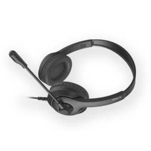 Headset A4tech FH100i, 40mm driver, 20-20kHz, 32 Ohm, 100db, 1.8m, 3.5mm(4-pin), Black