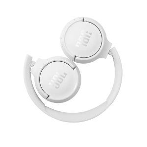 Headphones  Bluetooth  JBL T510BT, White, On-ear