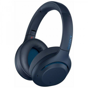 Bluetooth Headphones  SONY  WH-XB900N, Blue, Noise Cancelling