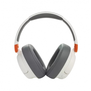 Headphones  Bluetooth JBL JR460NC, Kids On-ear, White/Grey