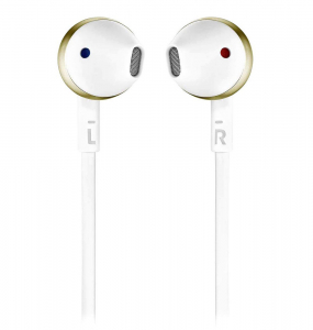 Earphones  Bluetooth  JBL  Tune 205BT, Champagne Gold