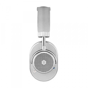 Master&Dynamic MW65 Active Noise-Cancelling Silver Metal/Grey Leather, Bluetooth headphones