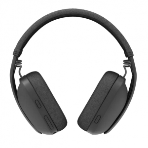 Wireless Headset Logitech Zone Vibe 100, 40mm driver, 20-20kHz, 118db, Dual mic, Bluetooth, Graphite