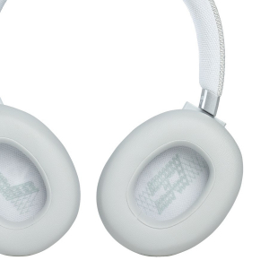 Headphones  Bluetooth  JBL   LIVE660NC White, On-ear, active noise-cancelling