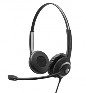  Headset Sennheiser SC 260 Easy Disconnect, NOT USB, ActiveGard®, Mic Noise-cancelling