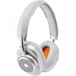 Master&Dynamic MW65 Active Noise-Cancelling Silver Metal/Grey Leather, Bluetooth headphones