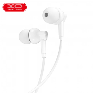 XO earphones, EP33 in-ear earphone, White