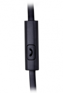 Earphones SVEN E-210M, Black, with Microphone, 4pin 3.5mm mini-jack, cable 1.2m
