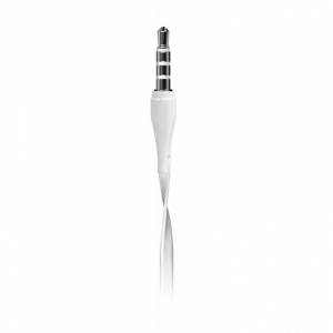 Earphones SVEN SEB-260M - White, with Microphone, 4pin 3.5mm mini-jack