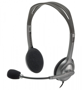 Headset Logitech H111, Mic, 1 x mini-jack 3.5mm