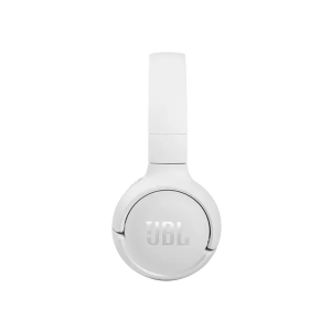 Headphones  Bluetooth  JBL T510BT, White, On-ear