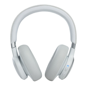 Headphones  Bluetooth  JBL   LIVE660NC White, On-ear, active noise-cancelling