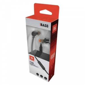 Earphones  JBL T110 Black