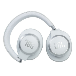 Headphones  Bluetooth  JBL   LIVE660NC White, On-ear, active noise-cancelling