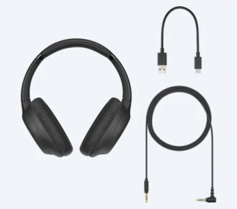 Bluetooth Headphones  SONY  WH-CH710N, Black