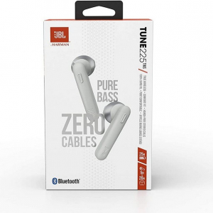  True Wireless JBL TUNE 225TWS, White, TWS Headset.